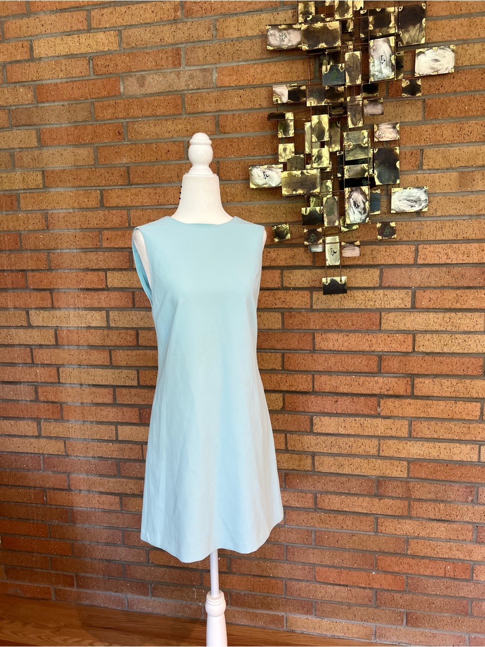 Alice + Olivia Coley Dress in Icy Aqua